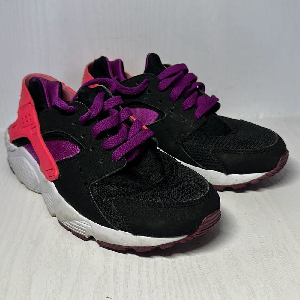 Nike Kids Shoes Sneakers Huarache Purple, Size 6Y‎ 854280-001